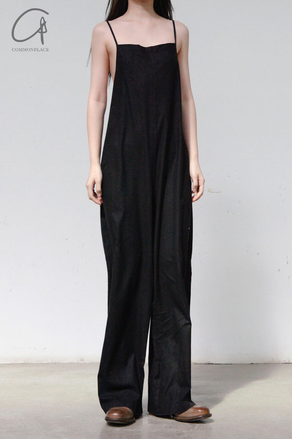BASERANGE YUMI Jumpsuit JUYU-WS-000 Black